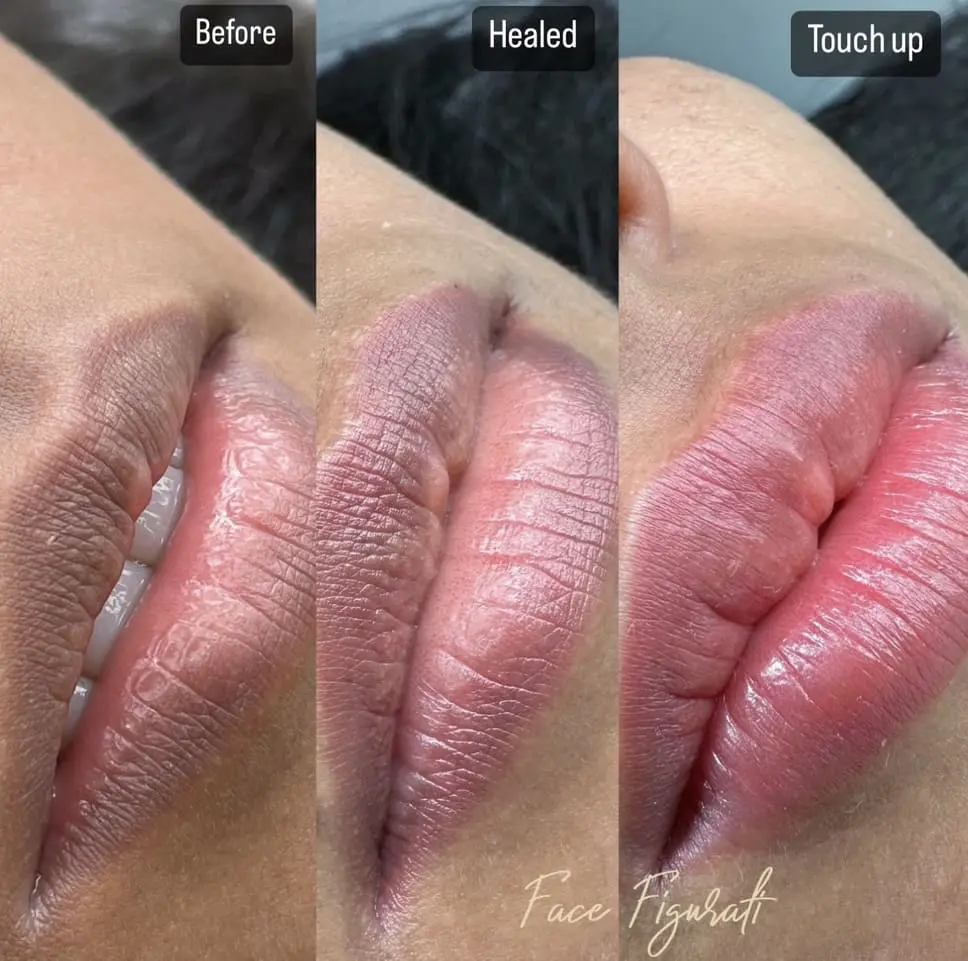lip tattoo